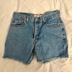 Levi’s 550 Blue Denim Shorts